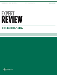 Cover image for Expert Review of Neurotherapeutics, Volume 20, Issue 8, 2020