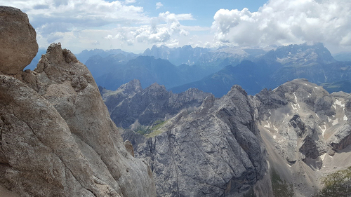 Figure 4. View of the Dolomites (Photo by the author in 2018).