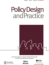 Cover image for Policy Design and Practice, Volume 2, Issue 2, 2019