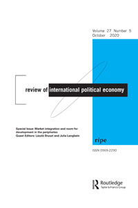 Cover image for Review of International Political Economy, Volume 27, Issue 5, 2020