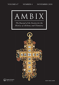 Cover image for Ambix, Volume 67, Issue 4, 2020