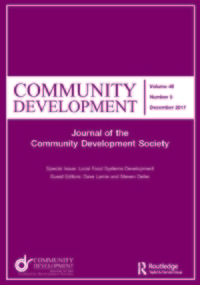 Cover image for Community Development, Volume 48, Issue 5, 2017