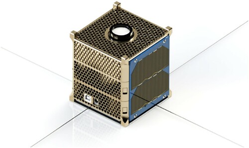 Figure 3. 1U CubeSat structure [Citation27].