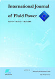 Cover image for International Journal of Fluid Power, Volume 6, Issue 1, 2005