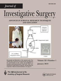 Cover image for Journal of Investigative Surgery, Volume 32, Issue 1, 2019