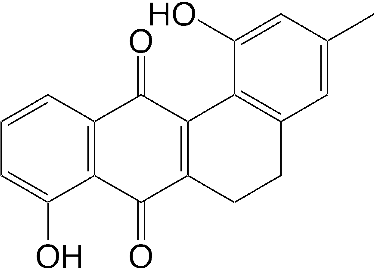 Figure 4. Structure of the antibacterial compound produced by Actinomadura sp. DS-MS-114.