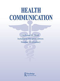 Cover image for Health Communication, Volume 33, Issue 10, 2018