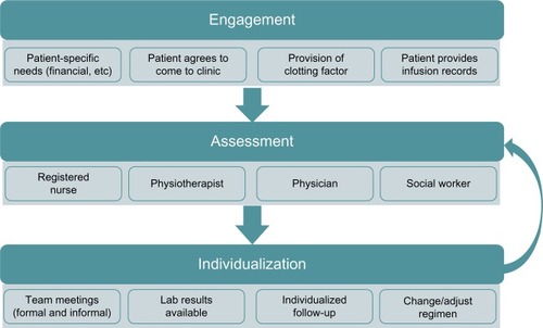 Figure 1 The partnership journey with the patient.