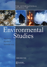 Cover image for International Journal of Environmental Studies, Volume 80, Issue 6, 2023