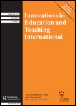 Cover image for Innovations in Education and Teaching International, Volume 42, Issue 4, 2005