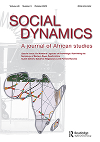 Cover image for Social Dynamics, Volume 49, Issue 3, 2023