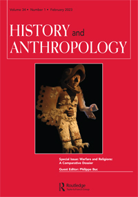 Cover image for History and Anthropology, Volume 34, Issue 1, 2023