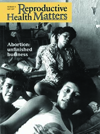 Cover image for Sexual and Reproductive Health Matters, Volume 5, Issue 9, 1997