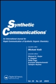 Cover image for Synthetic Communications, Volume 33, Issue 18, 2003