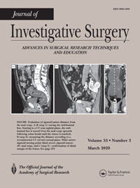 Cover image for Journal of Investigative Surgery, Volume 33, Issue 3, 2020