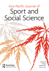Cover image for Asia Pacific Journal of Sport and Social Science, Volume 6, Issue 2, 2017
