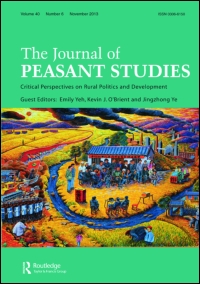 Cover image for The Journal of Peasant Studies, Volume 37, Issue 4, 2010