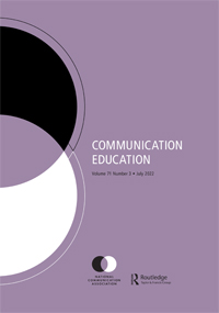 Cover image for Communication Education, Volume 71, Issue 3, 2022