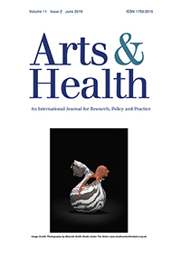 Cover image for Arts & Health, Volume 11, Issue 2, 2019