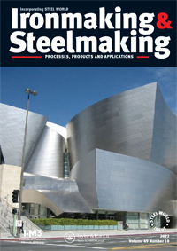Cover image for Ironmaking & Steelmaking, Volume 49, Issue 10, 2022