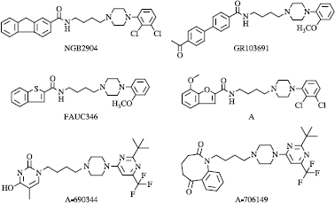 Figure 2 Aromatic analogs of BP897.