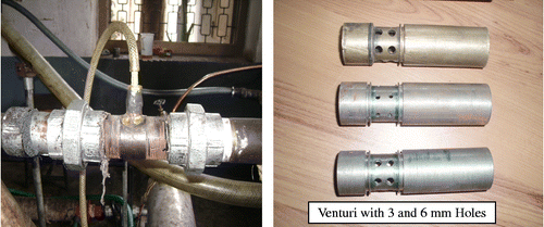 Figure 3 Carburettor holder with venturi.