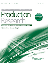 Cover image for International Journal of Production Research, Volume 57, Issue 21, 2019