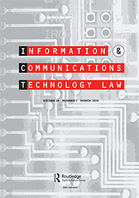 Cover image for Information & Communications Technology Law, Volume 24, Issue 1, 2015