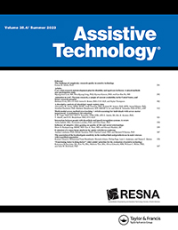Cover image for Assistive Technology, Volume 35, Issue 4, 2023