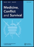 Cover image for Medicine, Conflict and Survival, Volume 16, Issue 3, 2000
