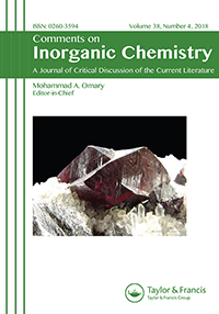 Cover image for Comments on Inorganic Chemistry, Volume 38, Issue 4, 2018