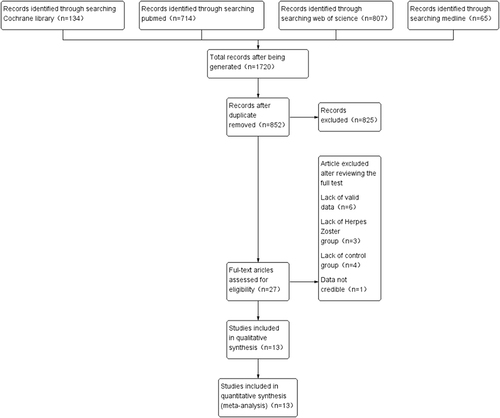 Figure 1 PRISMA flow diagram.