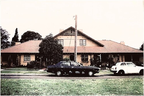 Figure 1. A typical ‘Big Cottage’ in Daceyville (1912), containing 4 dwellings under one roof, each with a front door to the street as a prospective model of a ‘manor house’.