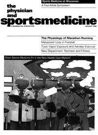 Cover image for The Physician and Sportsmedicine, Volume 13, Issue 1, 1985