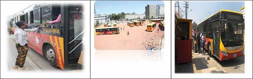 Plate 1. Anbessa buses on the road.