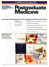 Cover image for Postgraduate Medicine, Volume 75, Issue 3, 1984