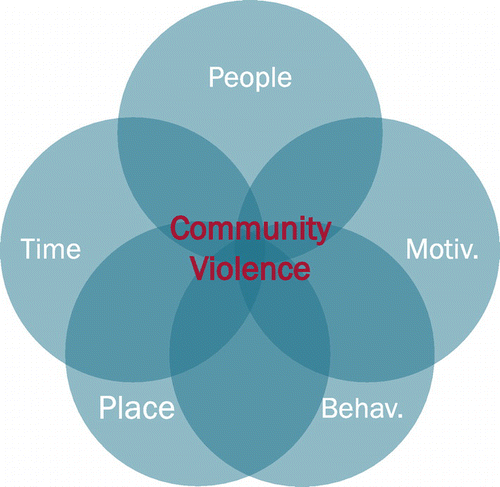 Figure 3. Community violence theory, full version.