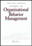 Cover image for Journal of Organizational Behavior Management, Volume 33, Issue 1, 2013