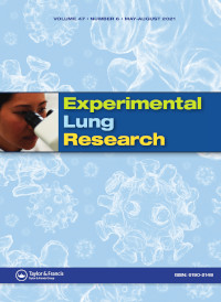 Cover image for Experimental Lung Research, Volume 47, Issue 6, 2021