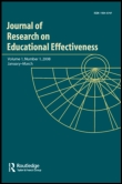 Cover image for Journal of Research on Educational Effectiveness, Volume 9, Issue 3, 2016