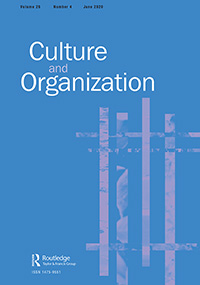 Cover image for Culture and Organization, Volume 26, Issue 4, 2020