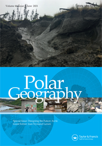 Cover image for Polar Geography, Volume 44, Issue 2, 2021
