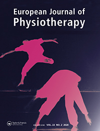 Cover image for European Journal of Physiotherapy, Volume 22, Issue 2, 2020