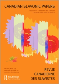 Cover image for Canadian Slavonic Papers, Volume 53, Issue 2-4, 2011