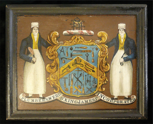 Figure 10. Norwich Plumbers’ Emblem, c.1833.