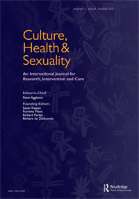 Cover image for Culture, Health & Sexuality, Volume 17, Issue 9, 2015