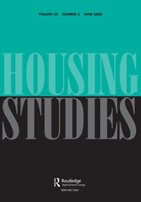Cover image for Housing Studies, Volume 35, Issue 5, 2020