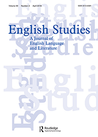 Cover image for English Studies, Volume 99, Issue 2, 2018