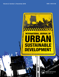 Cover image for International Journal of Urban Sustainable Development, Volume 8, Issue 2, 2016