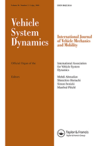 Cover image for Vehicle System Dynamics, Volume 56, Issue 3, 2018
